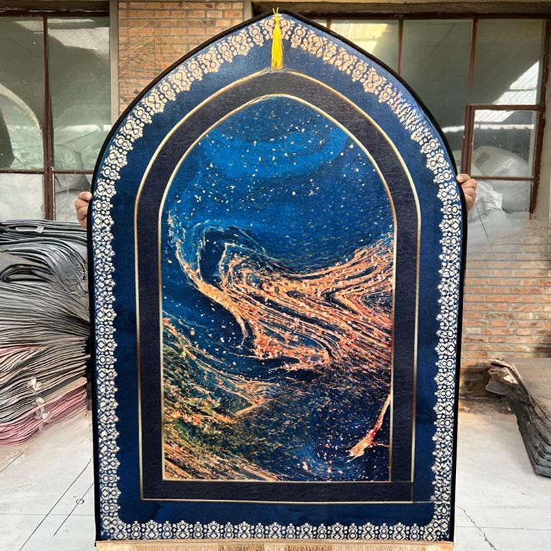 LUMAYA LM1163 Thickened Printed Prayer Blanket, Worship Mat, Prayer Mat