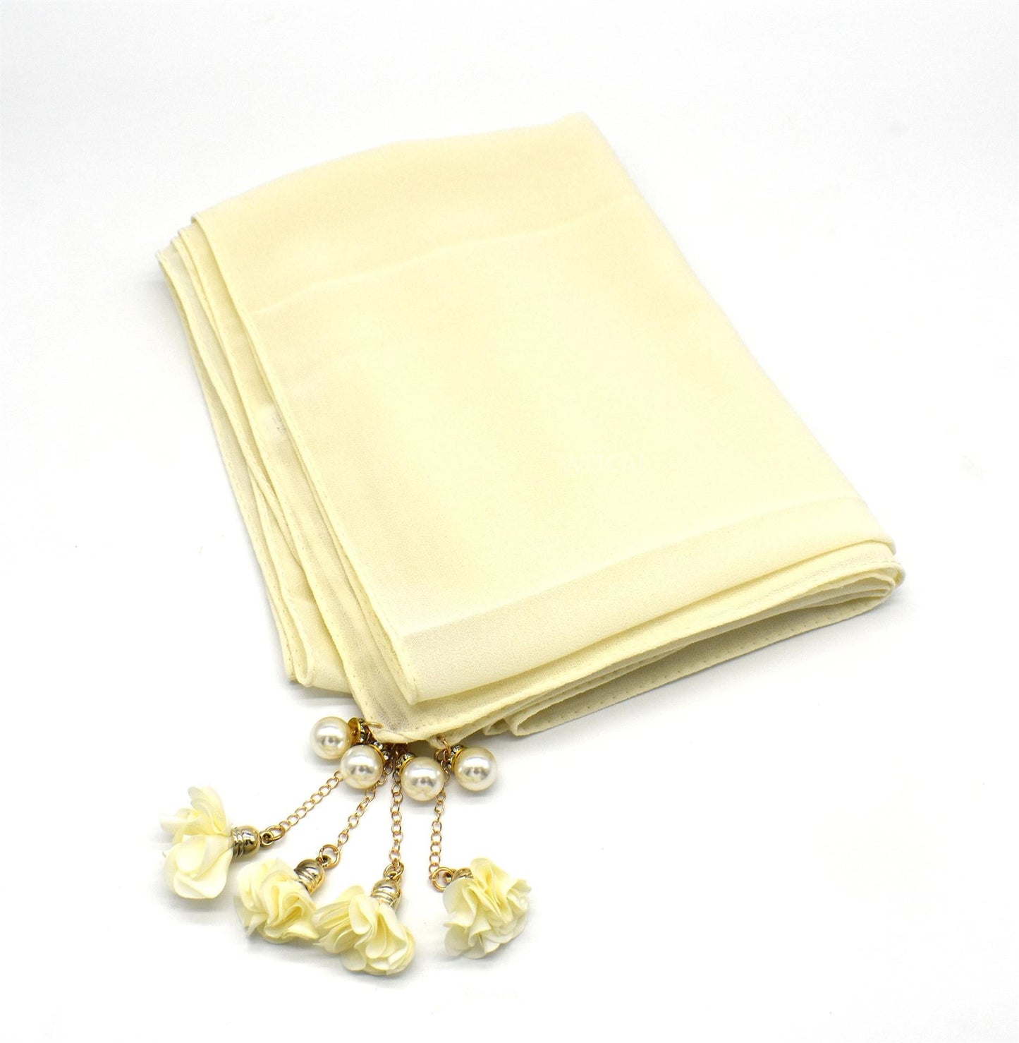 LUMAYA LUMAYA1055 Pearl Flower Hijab