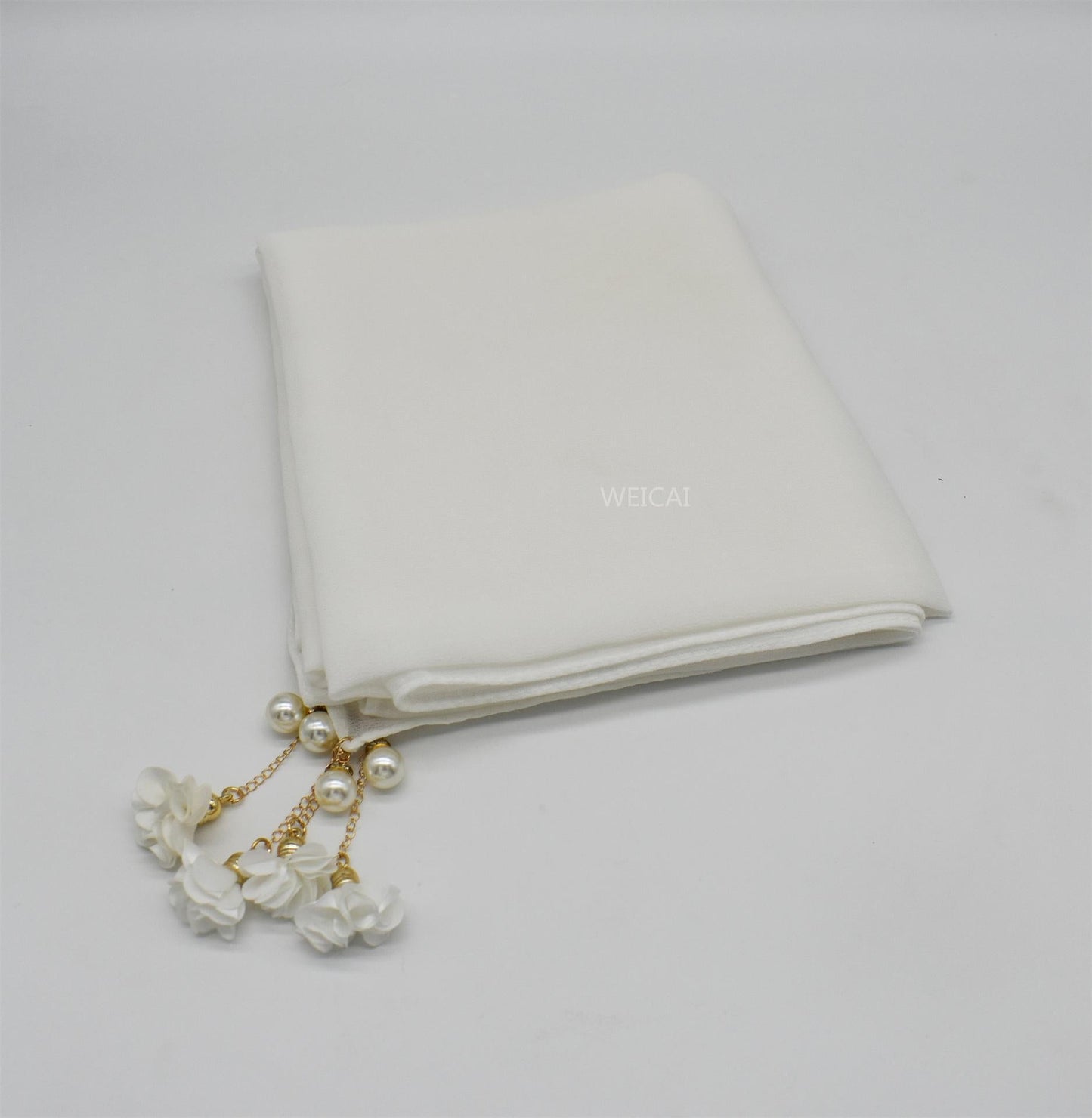 LUMAYA LUMAYA1055 Pearl Flower Hijab