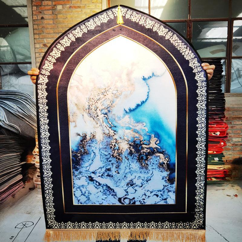 LUMAYA LM1163 Thickened Printed Prayer Blanket, Worship Mat, Prayer Mat