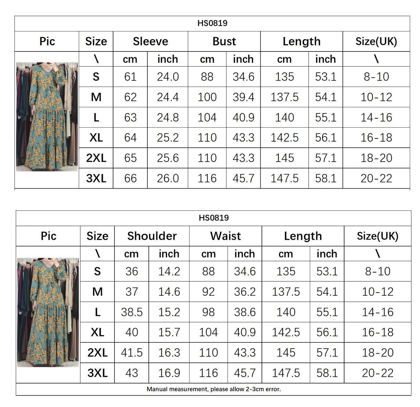 LUMAYA0819 Rayon long dress V-neck flower dress
